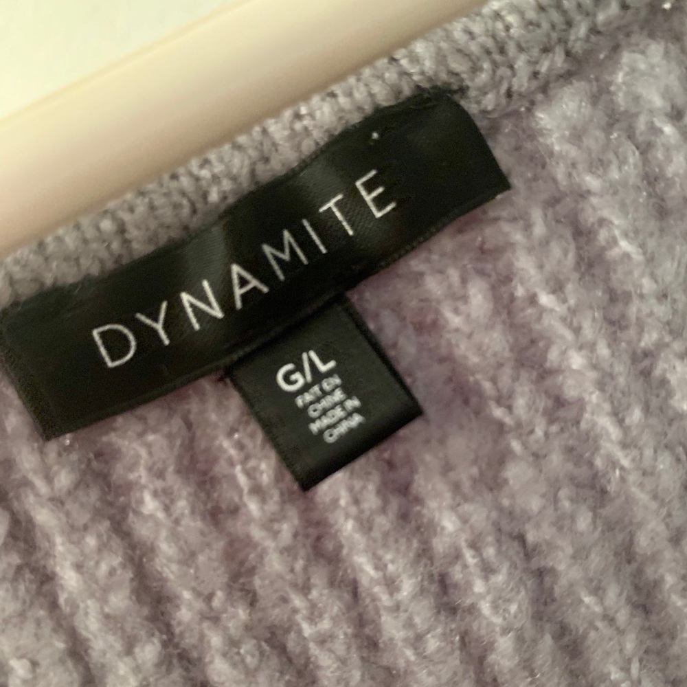 Dynamite Grey Sweater - Picture 12 of 14